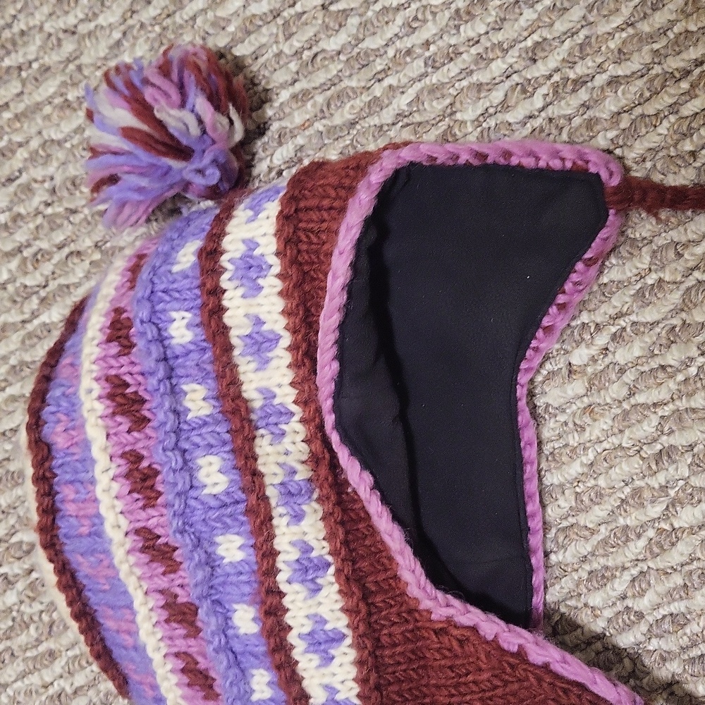 Girls Wool hat - Picture 3 of 3